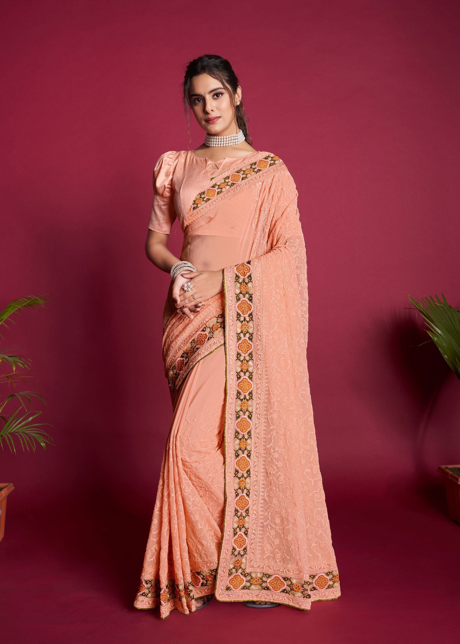 Rasmalai Colors Party Wear Sarees Catalog
